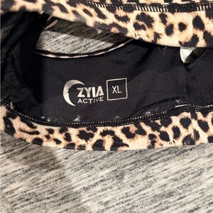 Adult ZYIA Leopard Print Activewear set
